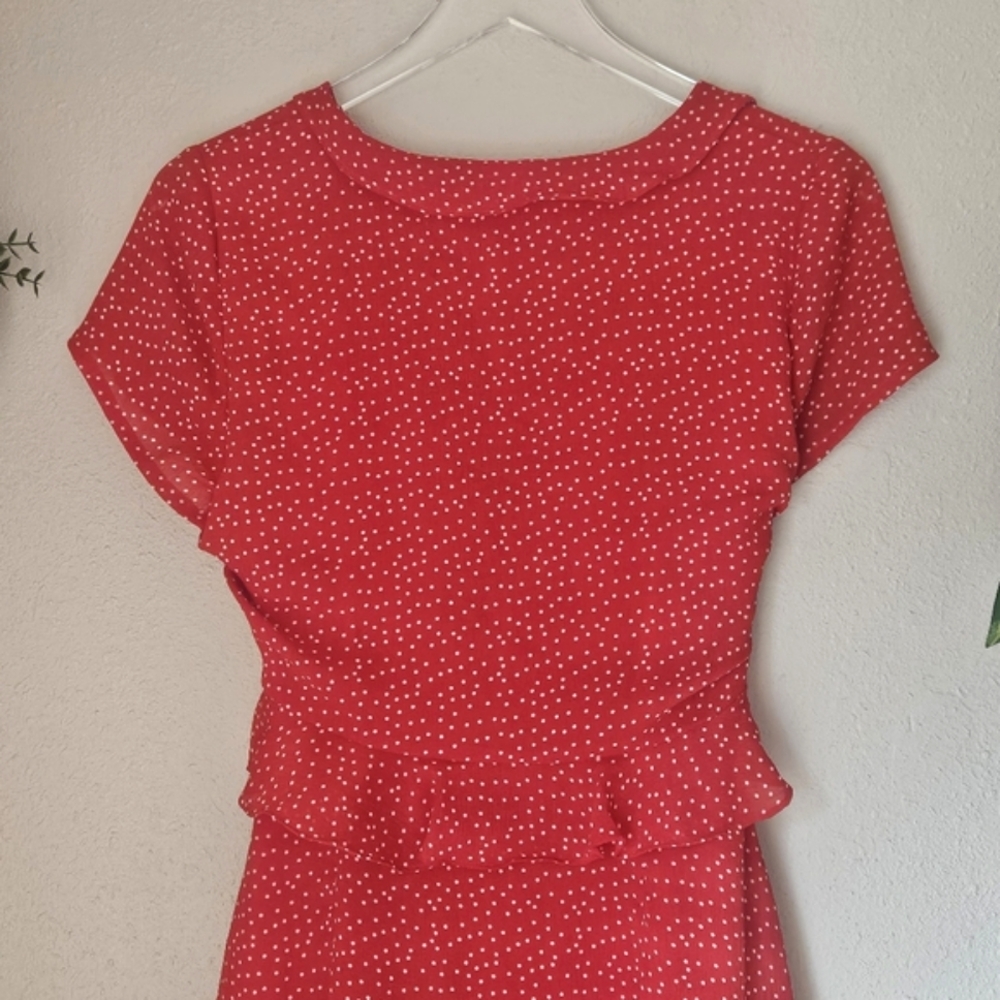 Superdown Red Mini Dress - Picture 9 of 11